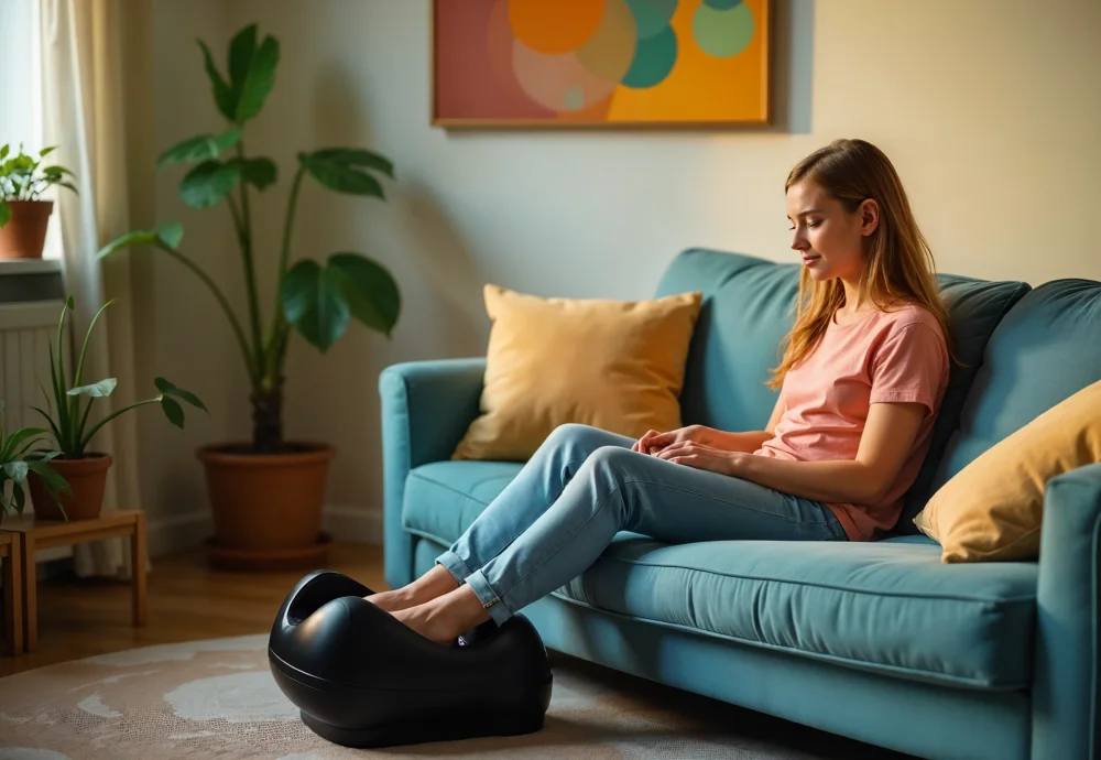 shiatsu heated foot massager
